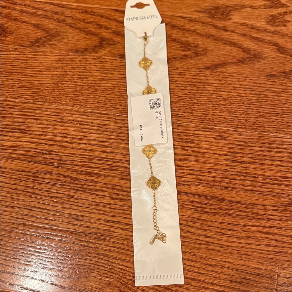 Gold Stainless Steel Bracelet
